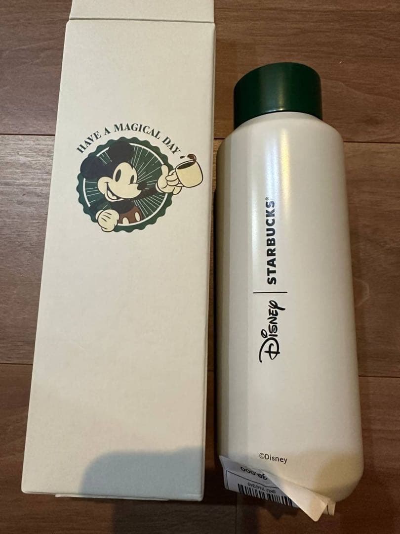 韓国限定スタバ×ディズニーコラボ　ミッキーマウスタンブラー 箱付き