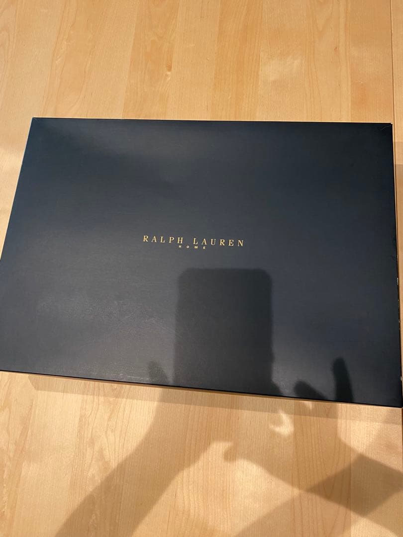 Ralph Lauren チェック柄コットンブランケット140×200cm