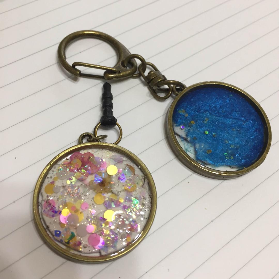 M&R様ご確認用ページ レジンで写真チャーム オーダー品