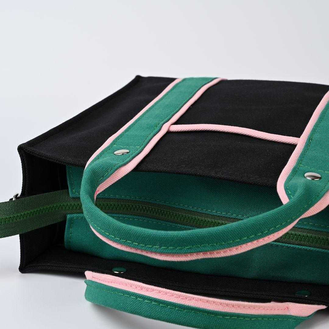 [あお]8号/11号×倉敷帆布×8番糸 スクエアトートバッグL