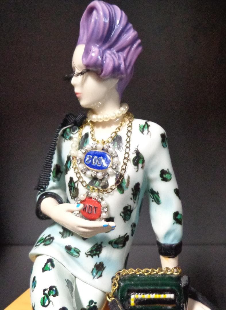 限定800体 ランバン MISS LANVIN 47 フィギュアドール 陶器人形