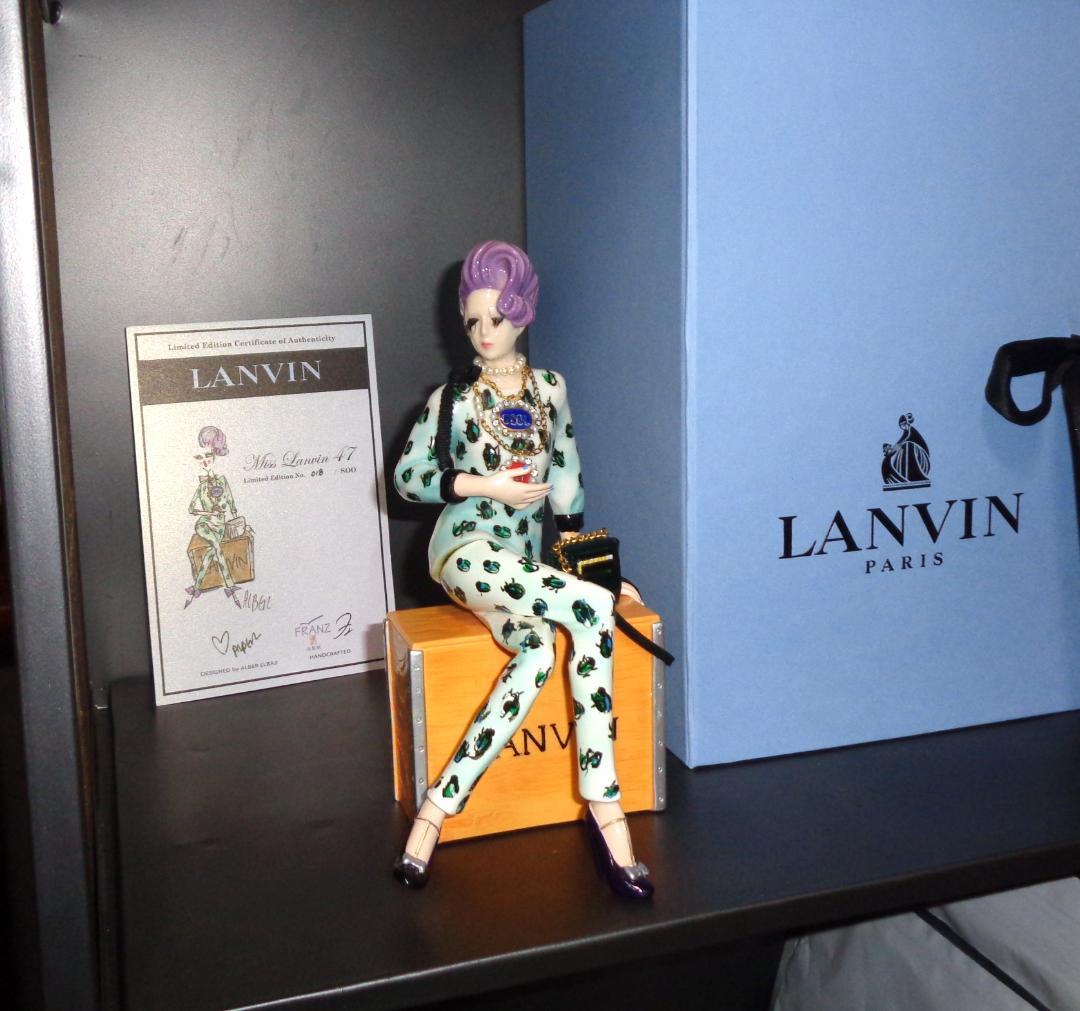 限定800体 ランバン MISS LANVIN 47 フィギュアドール 陶器人形