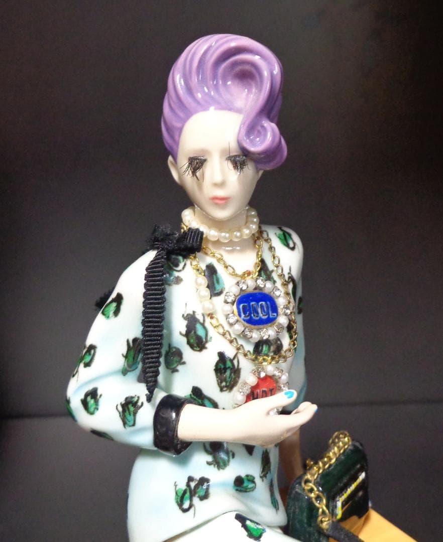 限定800体 ランバン MISS LANVIN 47 フィギュアドール 陶器人形