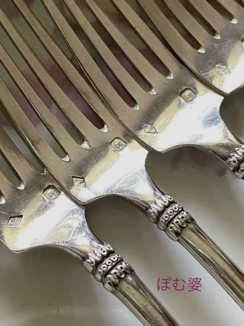 【フランス／Denfert】純銀／デザートフォーク ケーキフォーク 1本