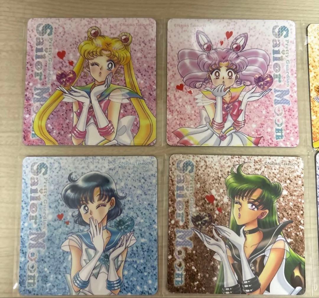 コンプ　セーラームーン　マグネット　シート　明治　10種　コンプリート