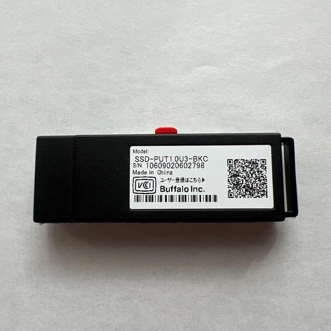 BUFFALO SSD-PUT1.0U3-BKC 外付けSSD 1TB
