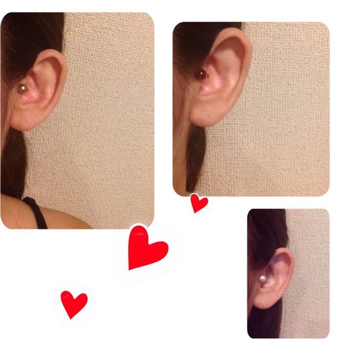 注文受付中♡1つ399円 トラガス イヤーカフ