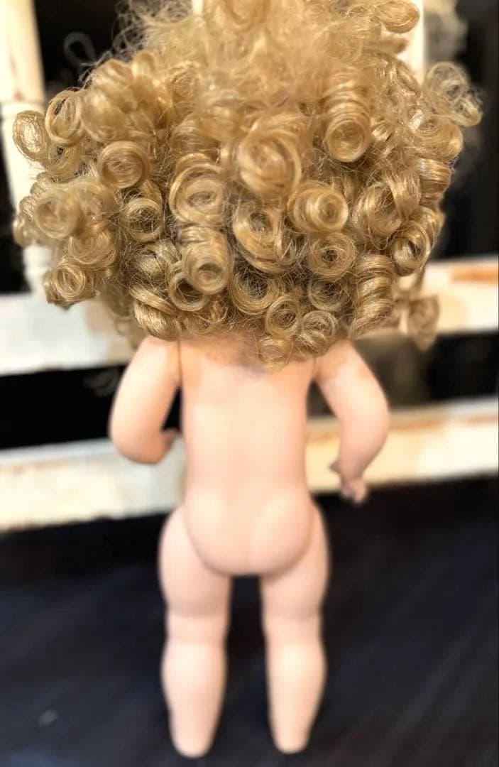 ヴィンテージ　ビスクドール　グーグリー221 ピンクドレス