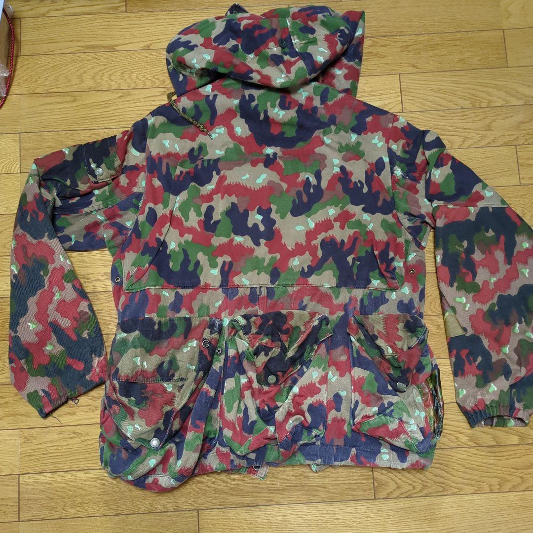 スイス軍 M-83 アルペンカモ マウンテンジャケット＆マウンテンパンツ