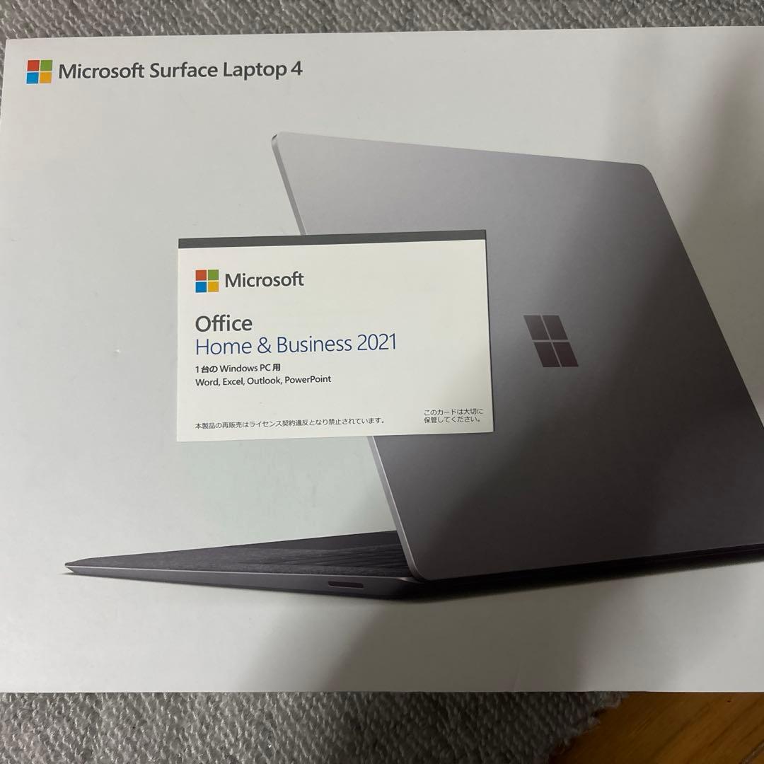 T*A様 美品 Surface Laptop 4 未使用Office 2021付