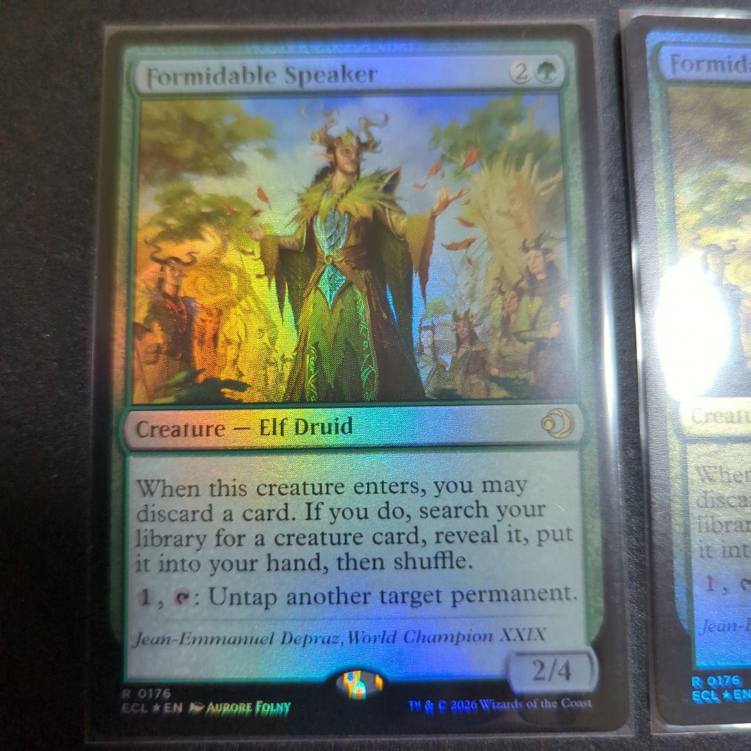 並外れた語り部英語２枚foil