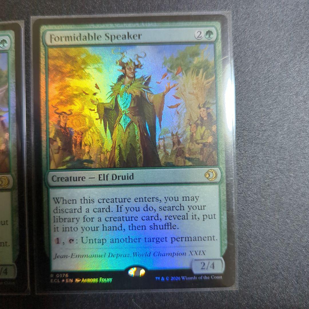 並外れた語り部英語２枚foil