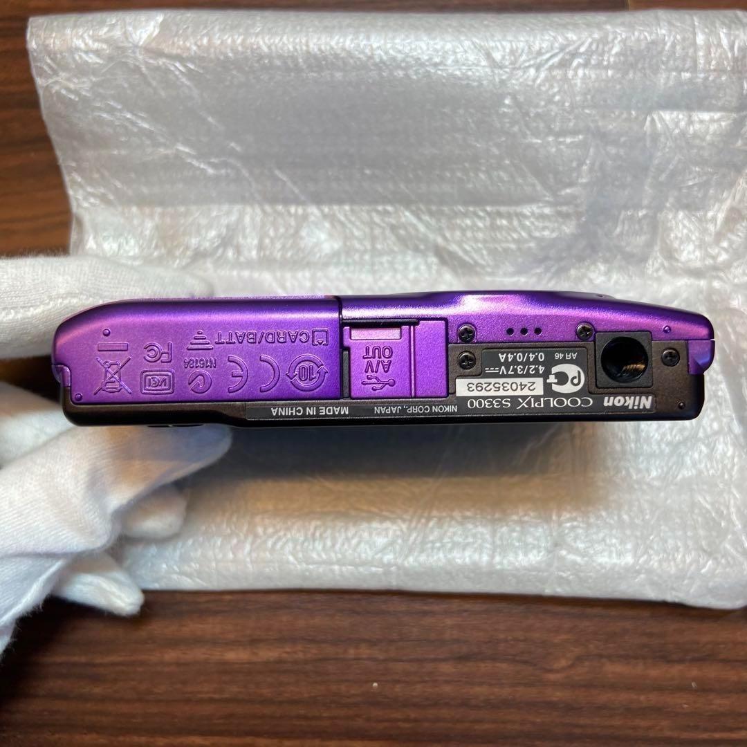 Nikon COOLPIX S3300 デジカメ ほぼ新品 3339