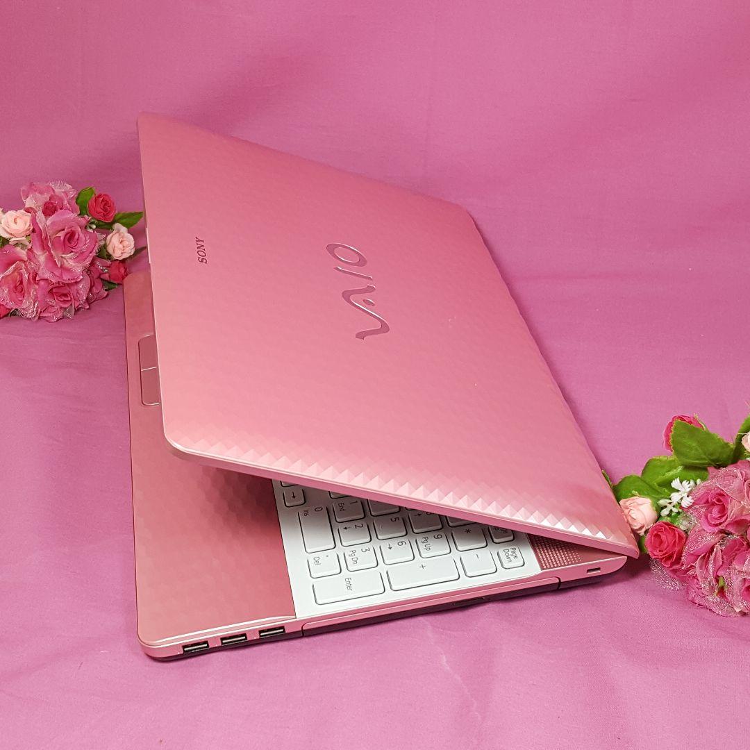 極上/ピンクSONY/VAIO/新WIN11&新品SSD256G&高速メモリ8G