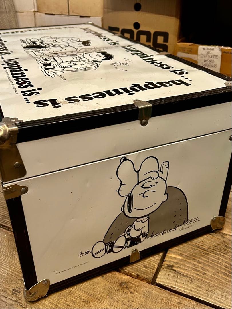 60s Snoopy スヌーピ　トランク レアカラー　ビンテージ