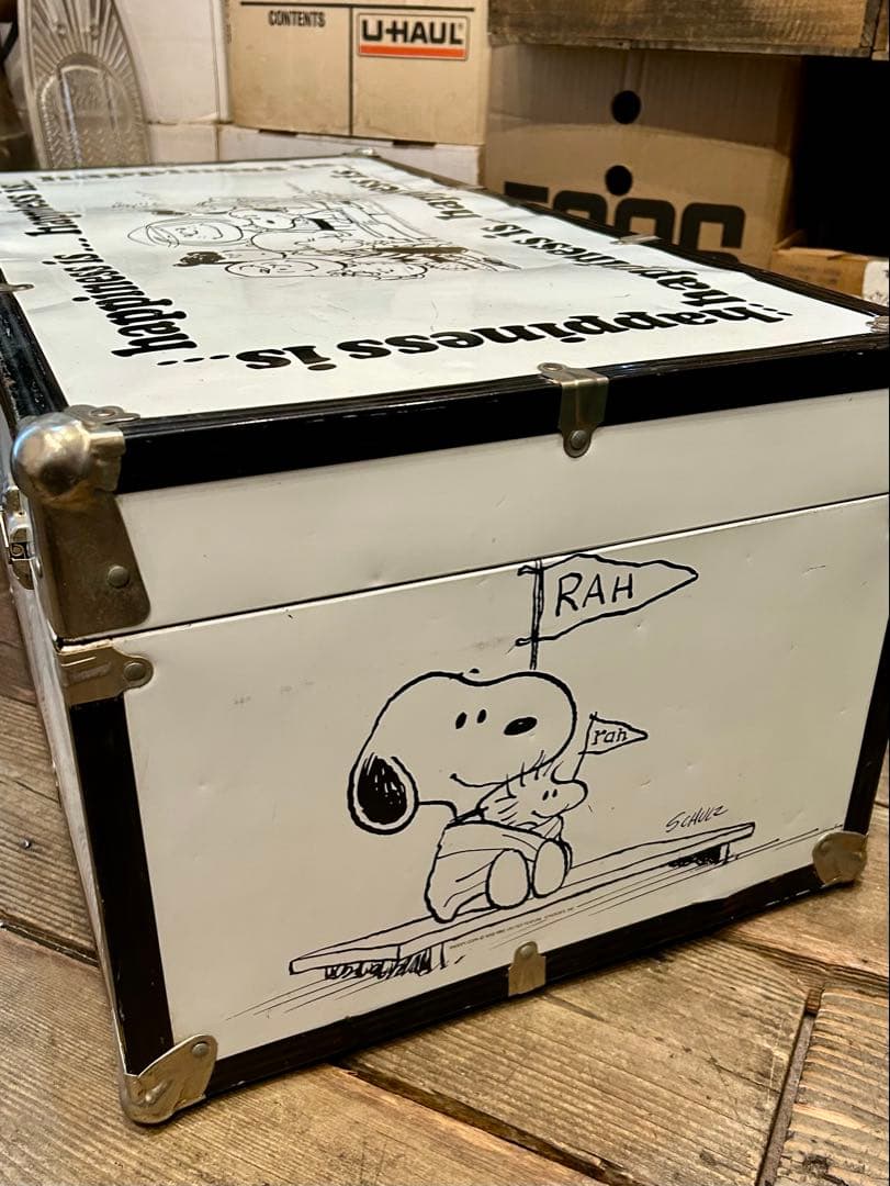 60s Snoopy スヌーピ　トランク レアカラー　ビンテージ