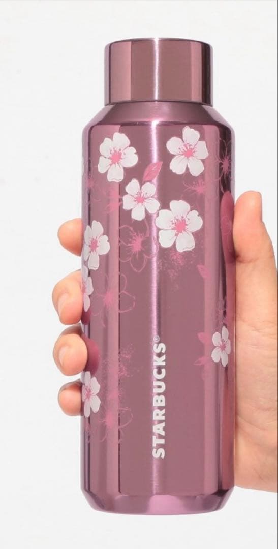販売終了品❤︎新品❤︎スタバ❤︎SAKURA2026ステンレスボトルメタリックピンク