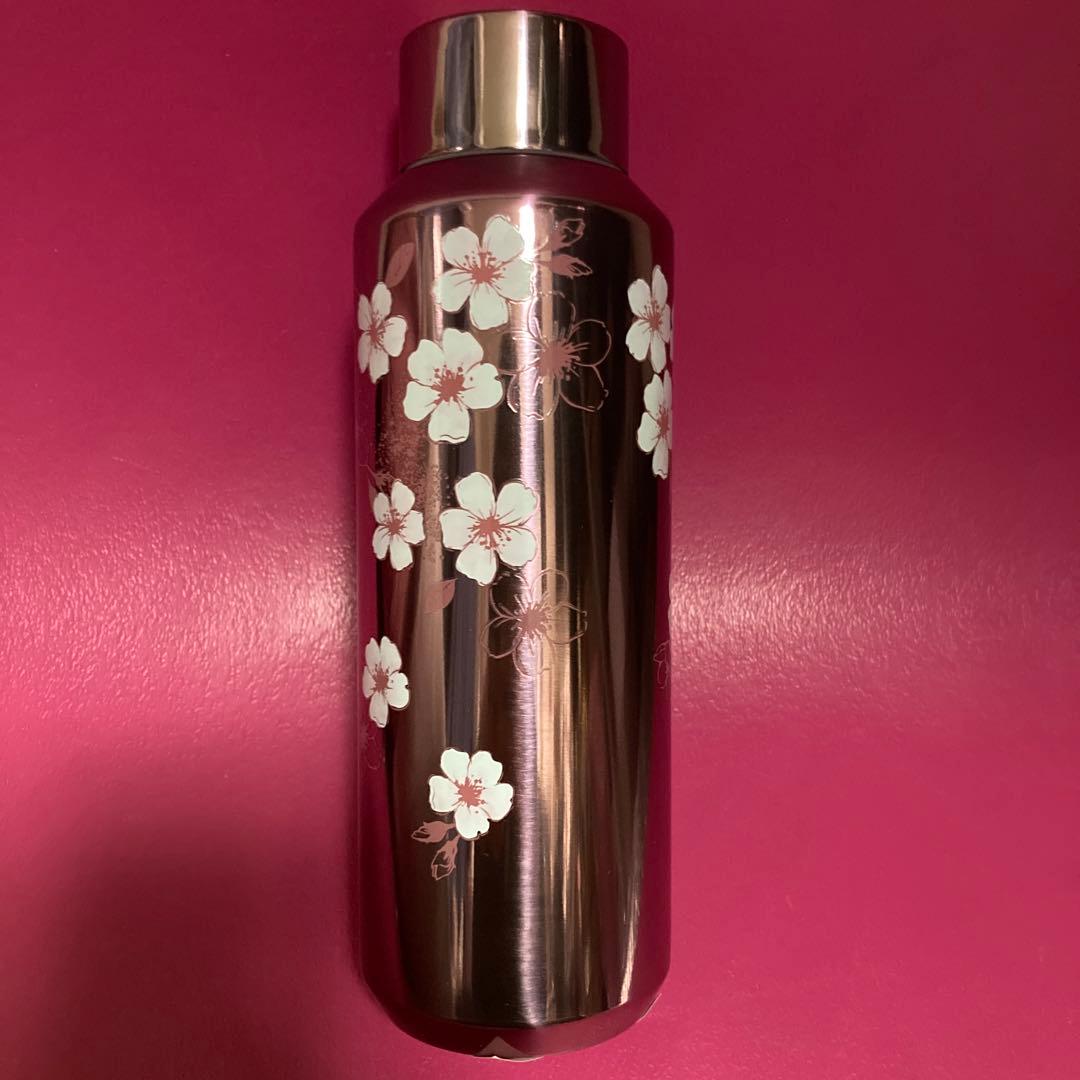 販売終了品❤︎新品❤︎スタバ❤︎SAKURA2026ステンレスボトルメタリックピンク