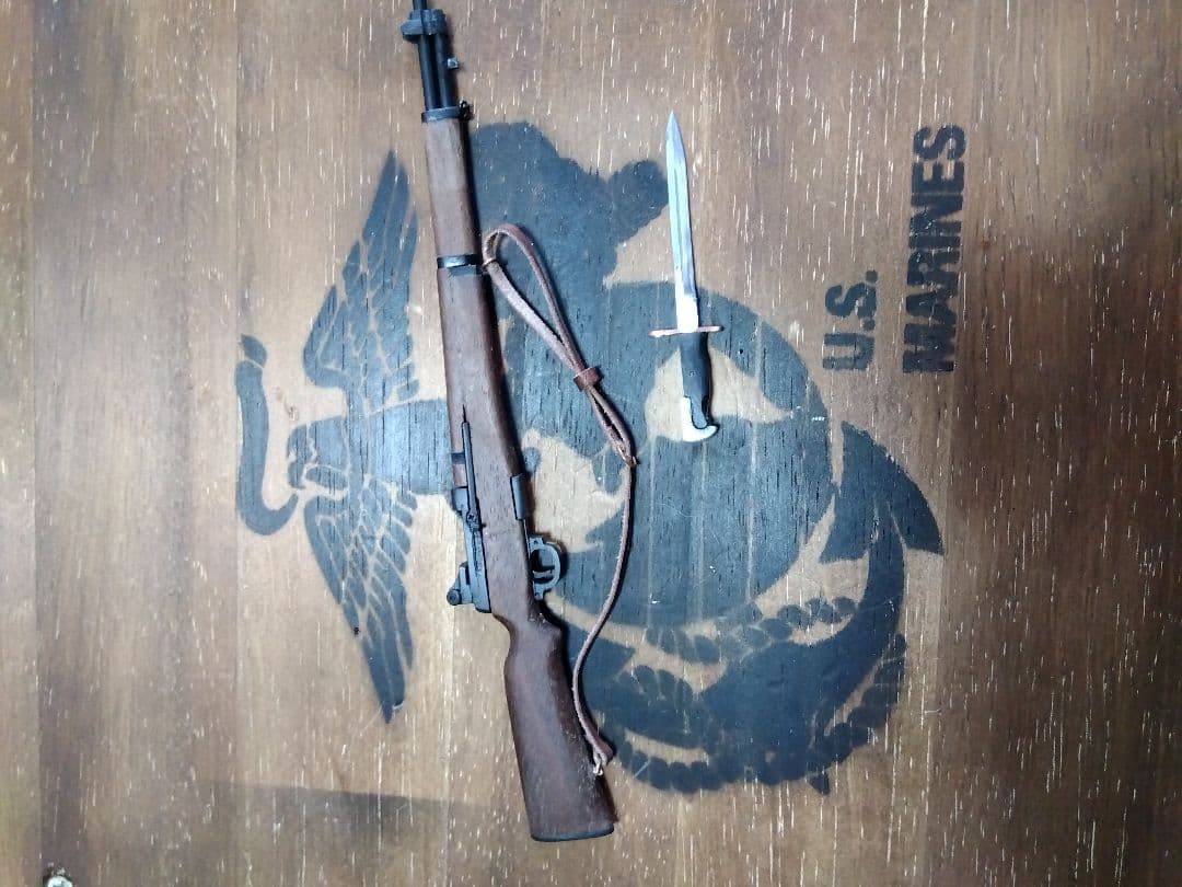 ミニＭ１ガーランドとＭ１銃剣モデル