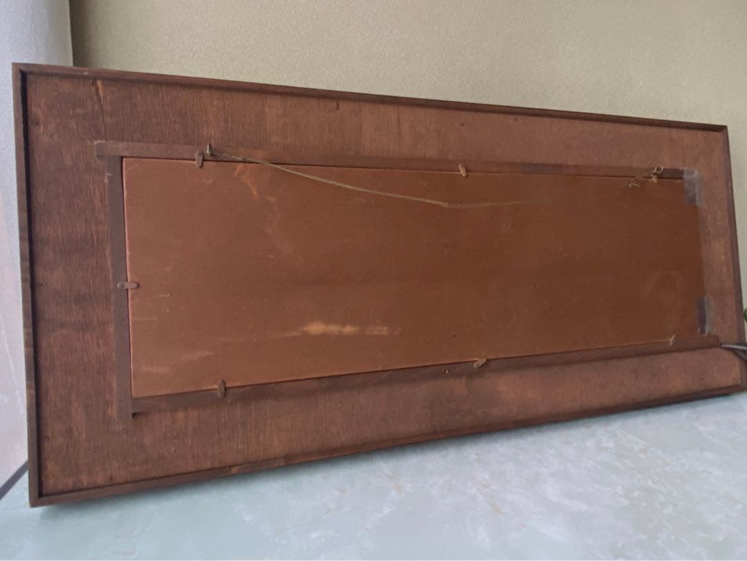 額縁 インテリア 日本画 山 川 絵画