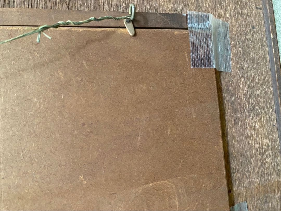 額縁 インテリア 日本画 山 川 絵画