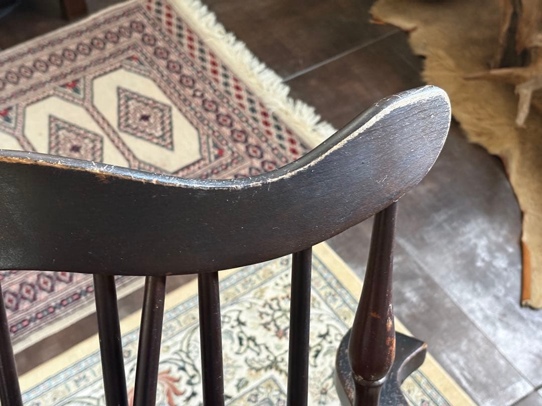 飛騨家具　古家具　スポーク　ヴィンテージ　ロッキングチェア　ビンテージ　IZ