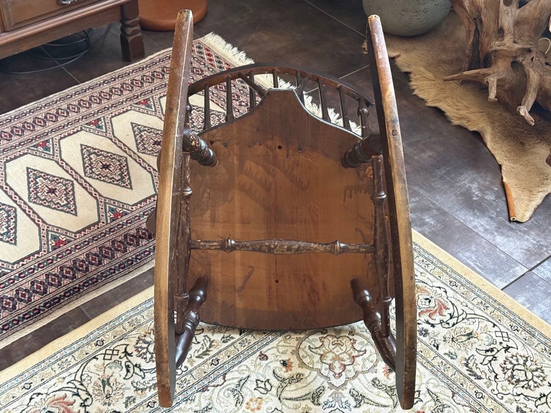 飛騨家具　古家具　スポーク　ヴィンテージ　ロッキングチェア　ビンテージ　IZ