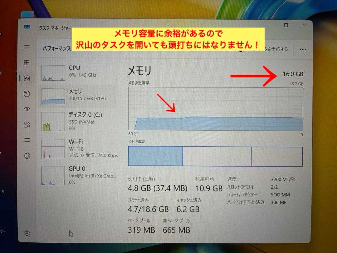 asus vivobook X1403Z Office 12世代i5 Hモデル