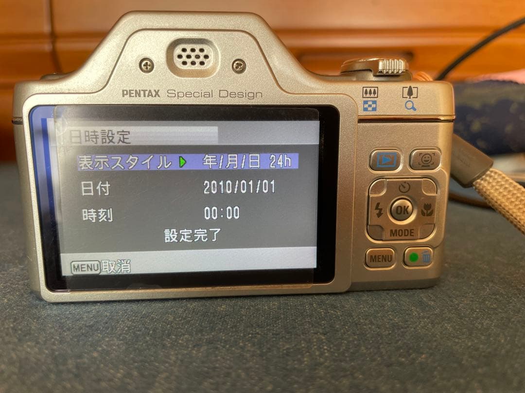 【動作確認済み】PENTAX DIGITAL Optio I-10 シルバー