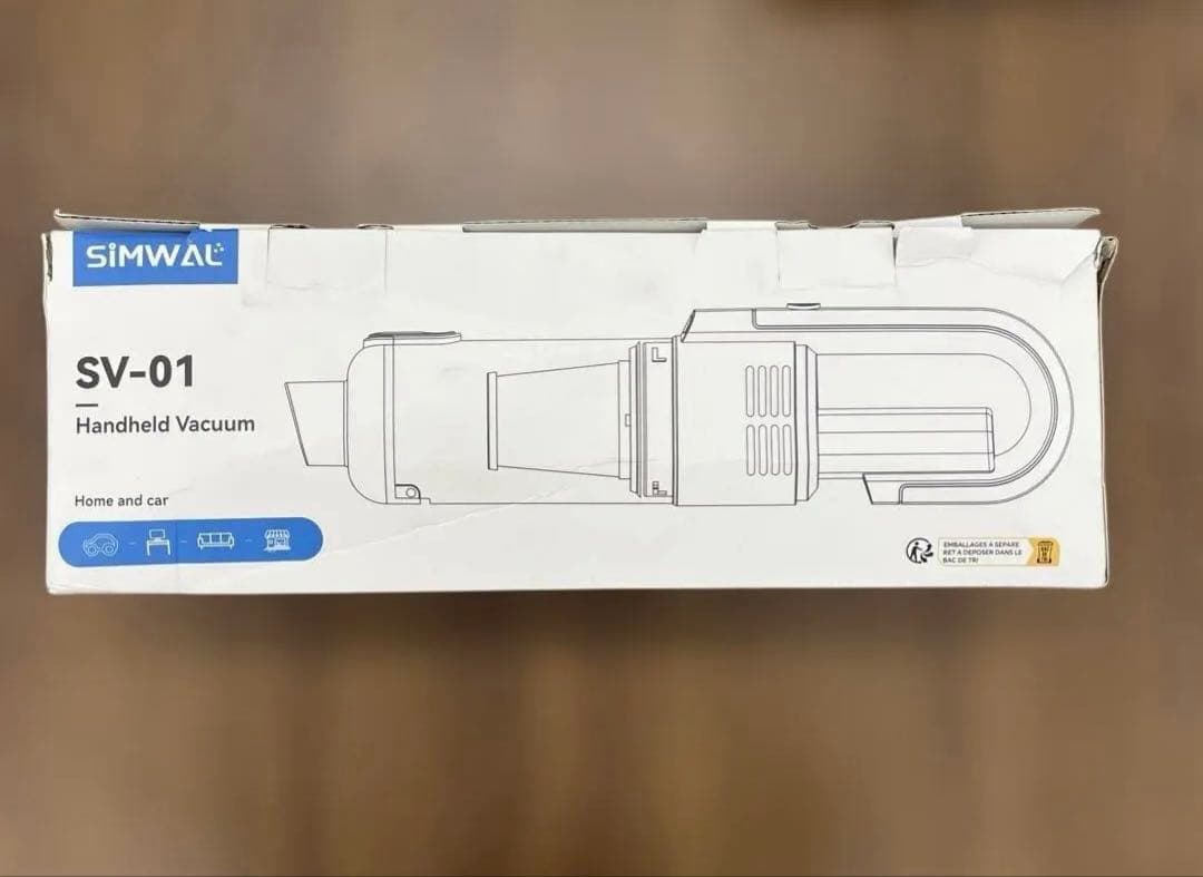 SIMWAL ハHandンドヘルド車の掃除機コードレス　強力な吸引ポータブル