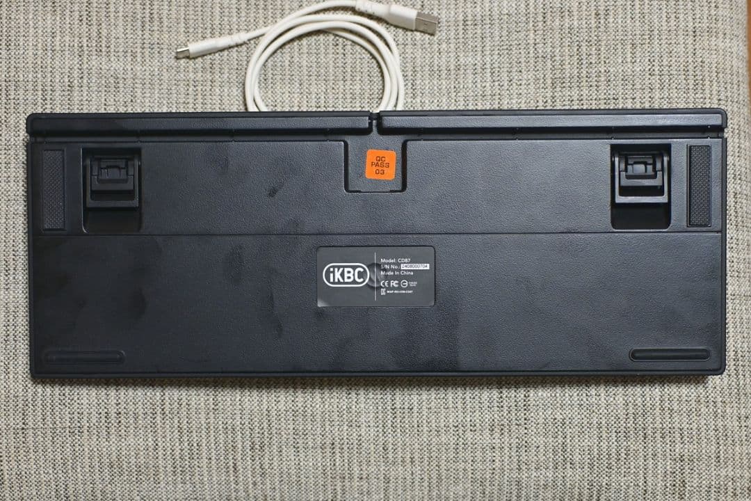 プリンストン ホットスワップ メカニカルキーボード CD87 日本語配列 JIS