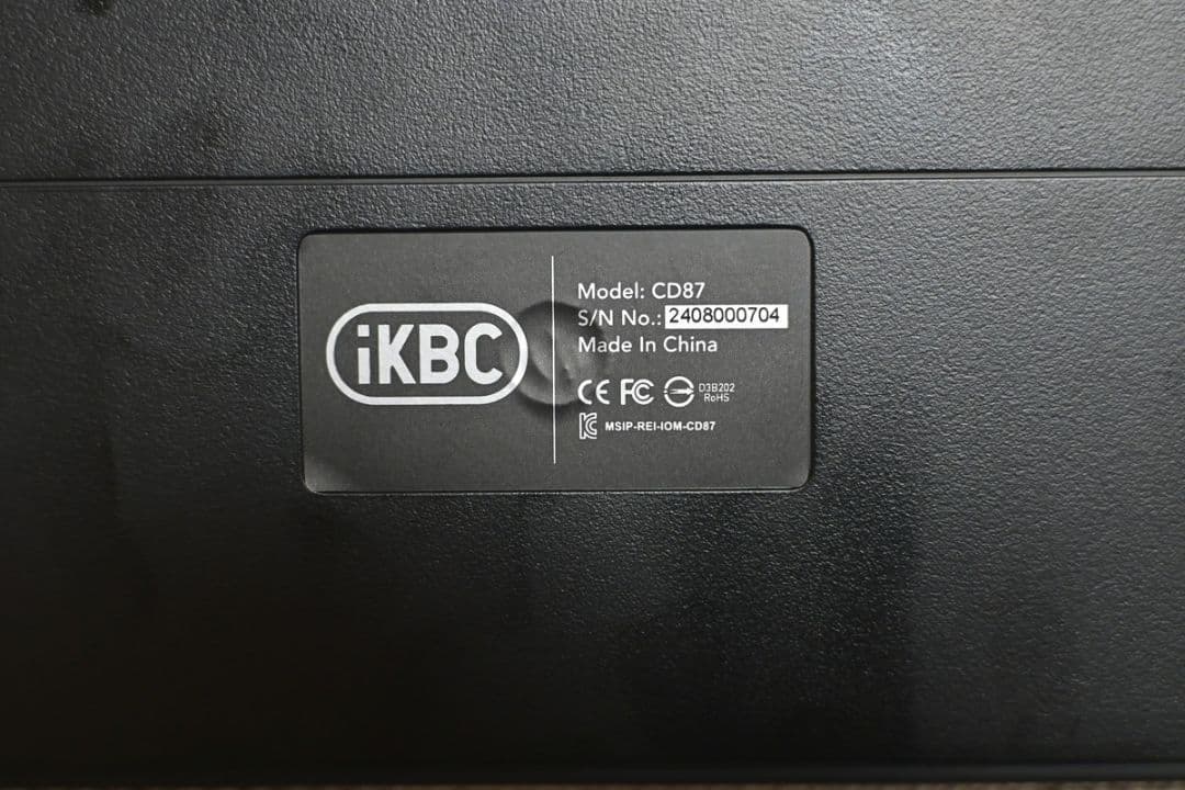 プリンストン ホットスワップ メカニカルキーボード CD87 日本語配列 JIS