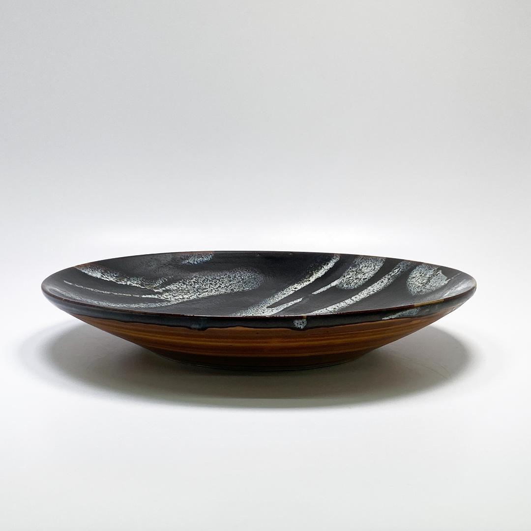 鳥取民芸 中井窯 牛ノ戸焼 古牛ノ戸 大皿