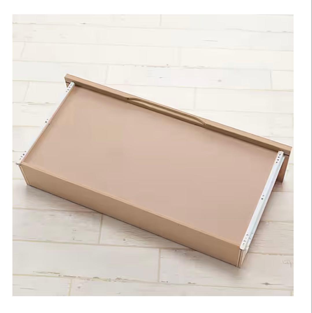 【美品】ニトリ ホワイト木製チェスト 4段 引き出し式