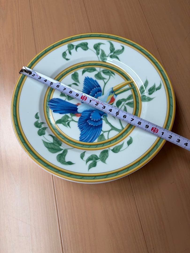 美品 エルメス トゥカン プレート 21.5cm