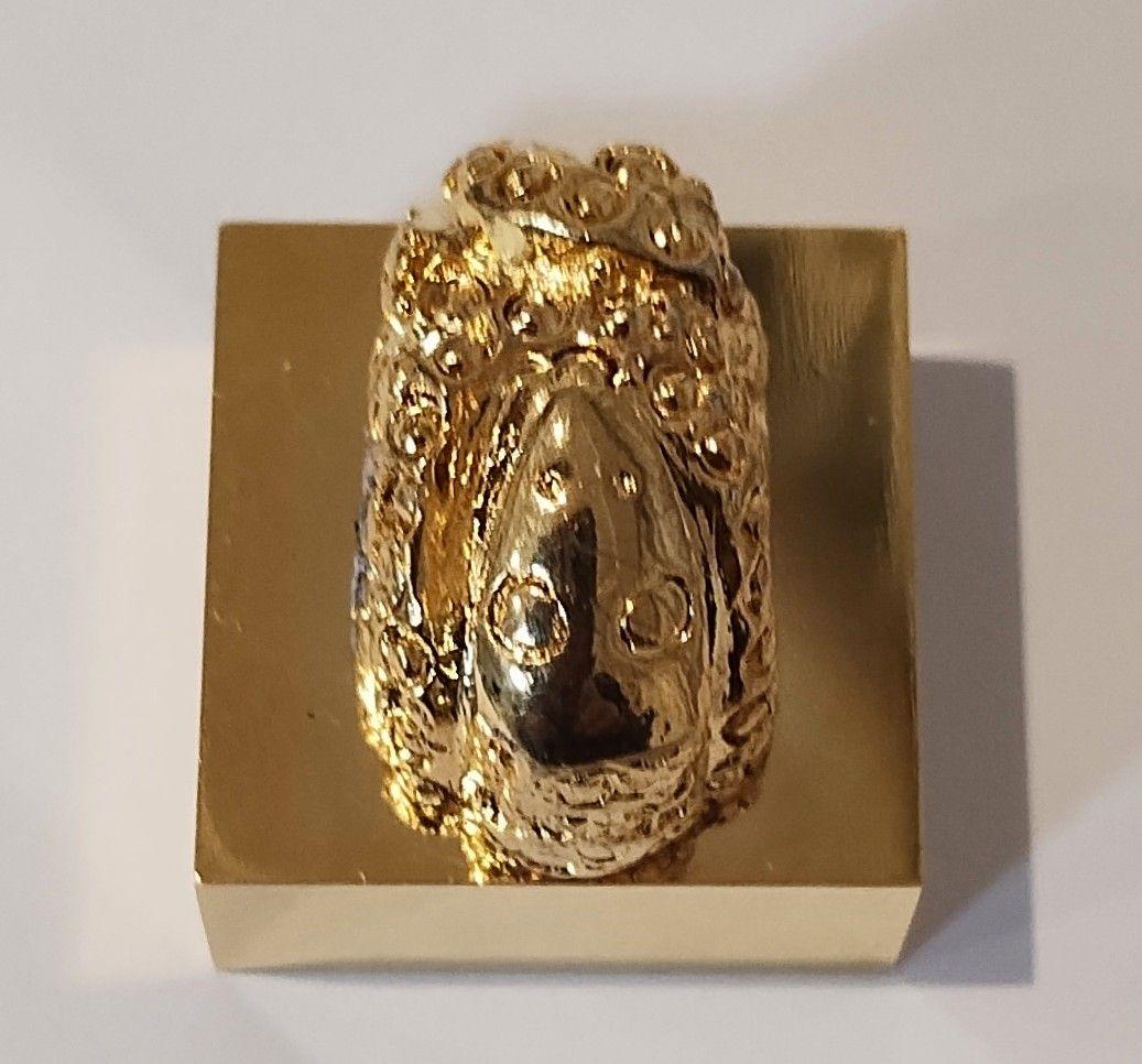 国宝「金印」漢委奴國王 名品複製　東博ミュージアムグッズ　箱 説明書付き