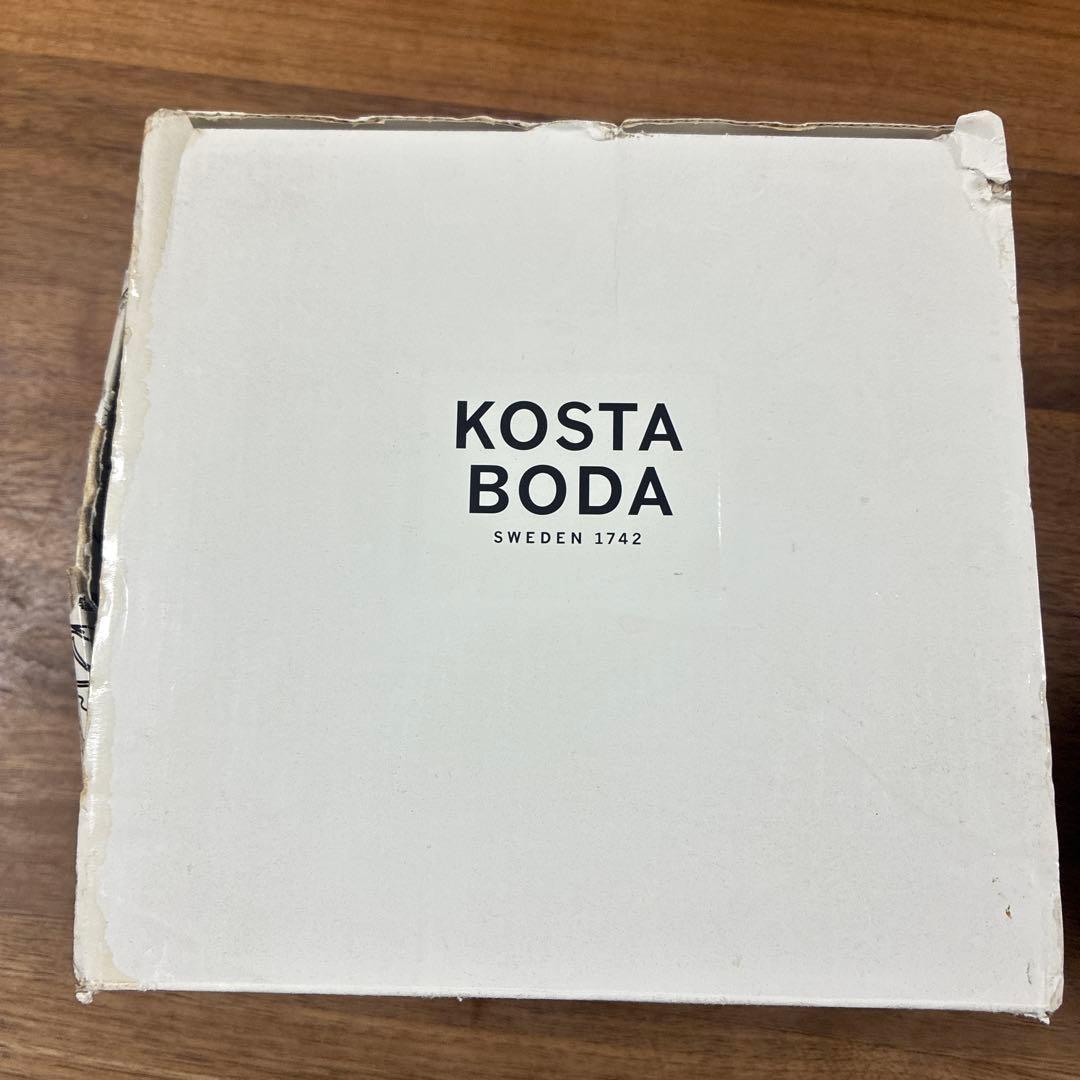 KOSTA BODA ULLA コスタボダウラのガラスボウル　新品未使用品