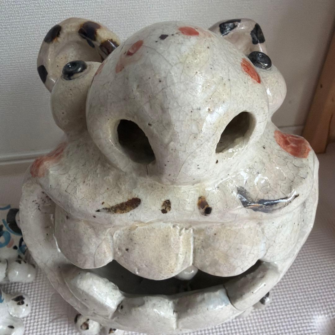 シーサー　獅子　置物　厄除け　魔除け　玄関　ガーデニング