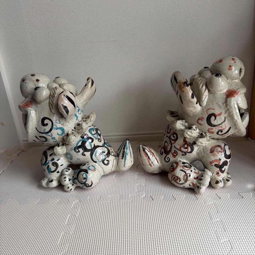 シーサー　獅子　置物　厄除け　魔除け　玄関　ガーデニング