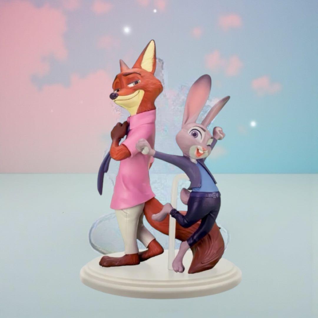 【3点セット】ズートピア2 フィギュア ジュディ ニット　　新品未開封