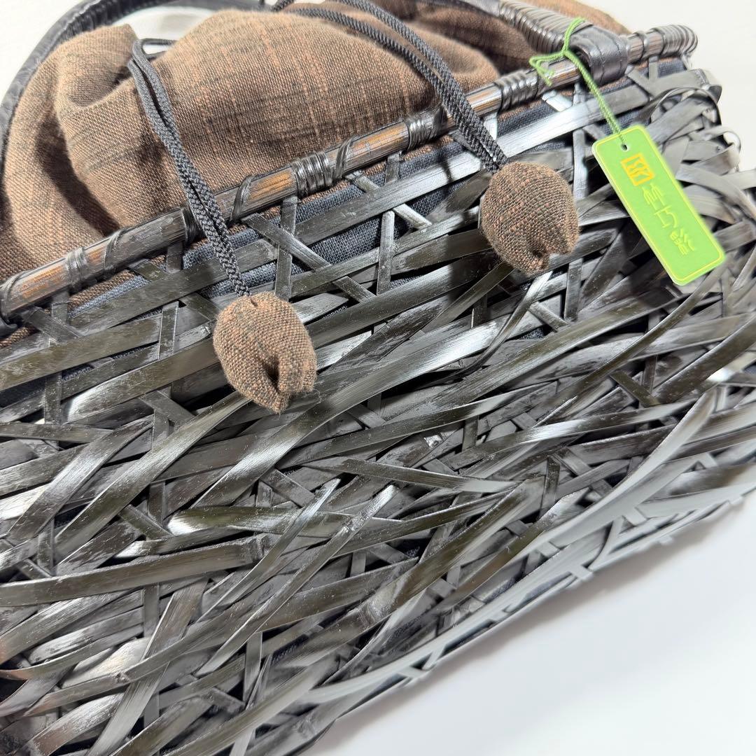 美品 竹巧彩 ハンドバッグ タグ付き