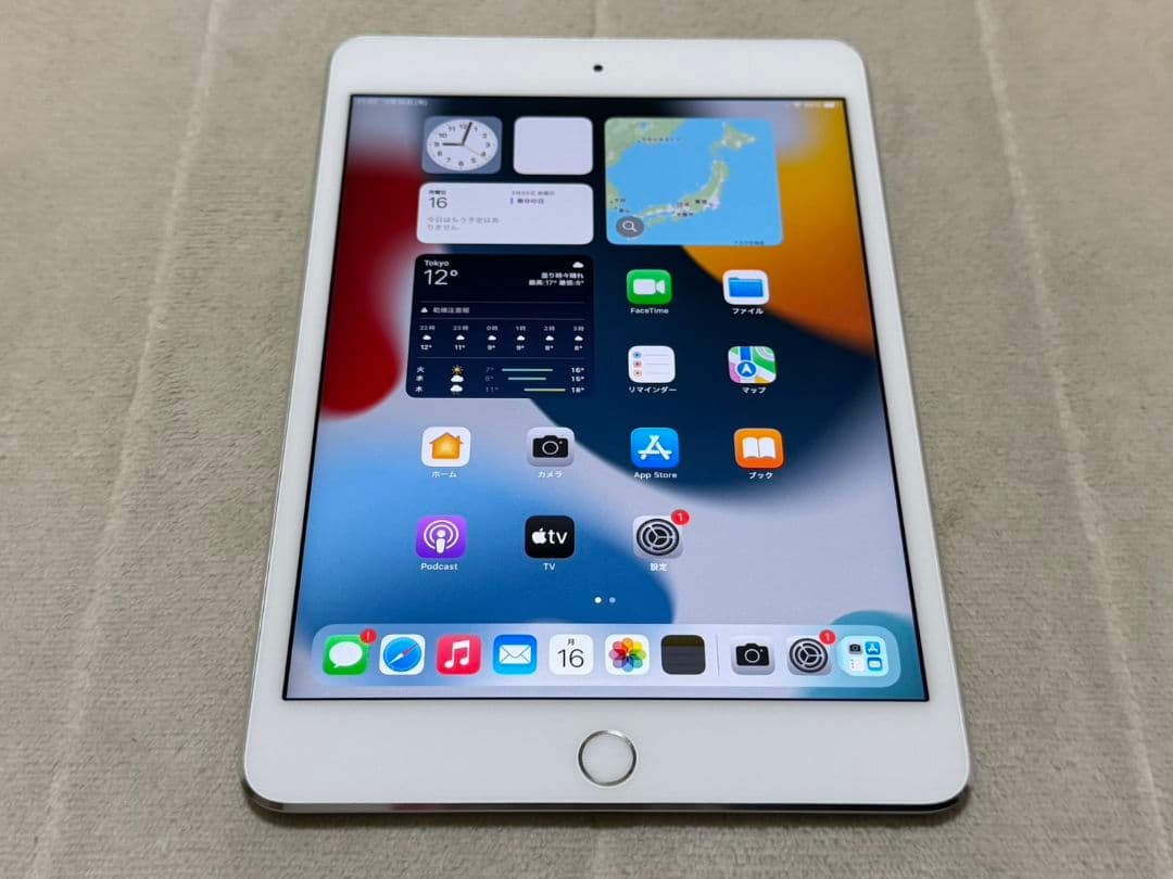 iPad mini 4世代 64GB Wi-Fiモデル