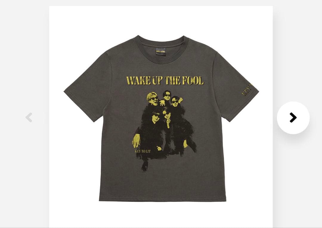 【最終値下げ】KEYTOLIT WAKE UP THE FOOL Tシャツ