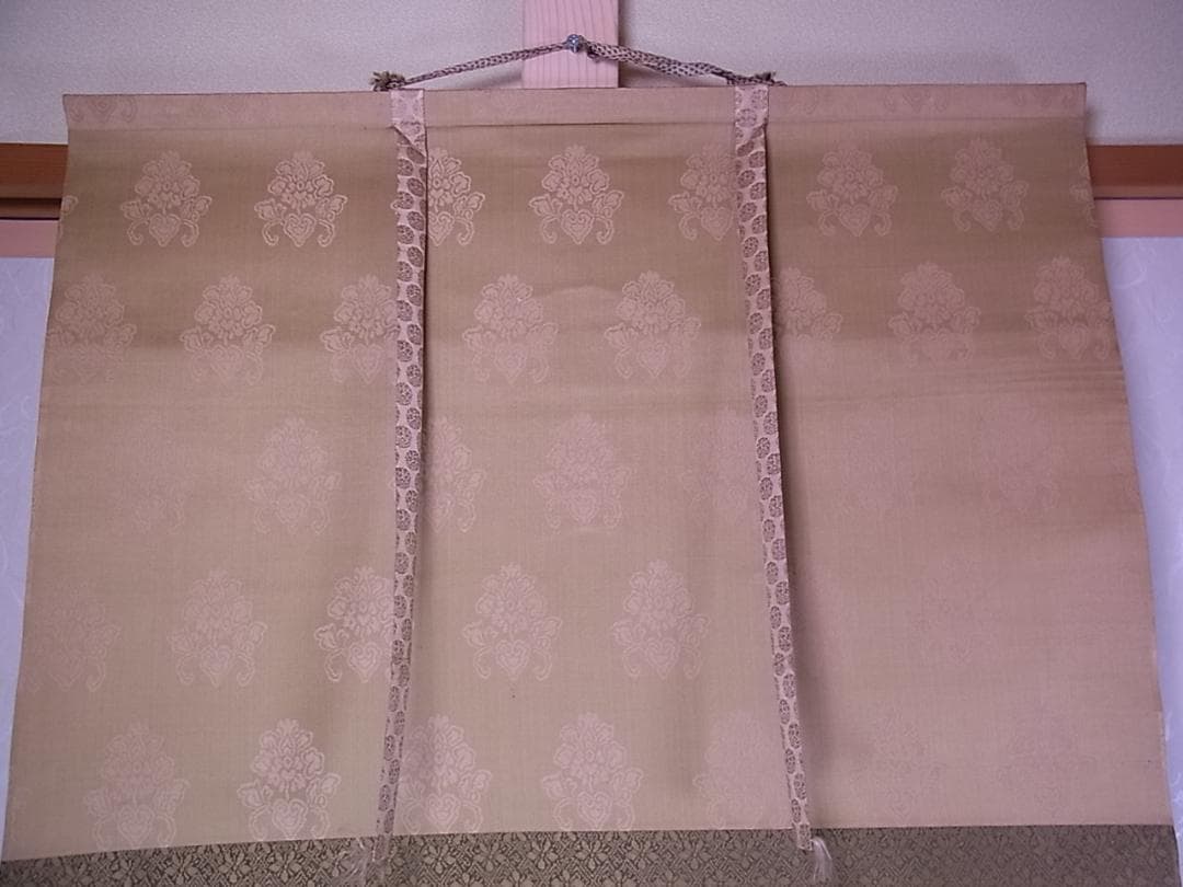 幕末三舟 墨蹟張り合い 掛軸　箱無し