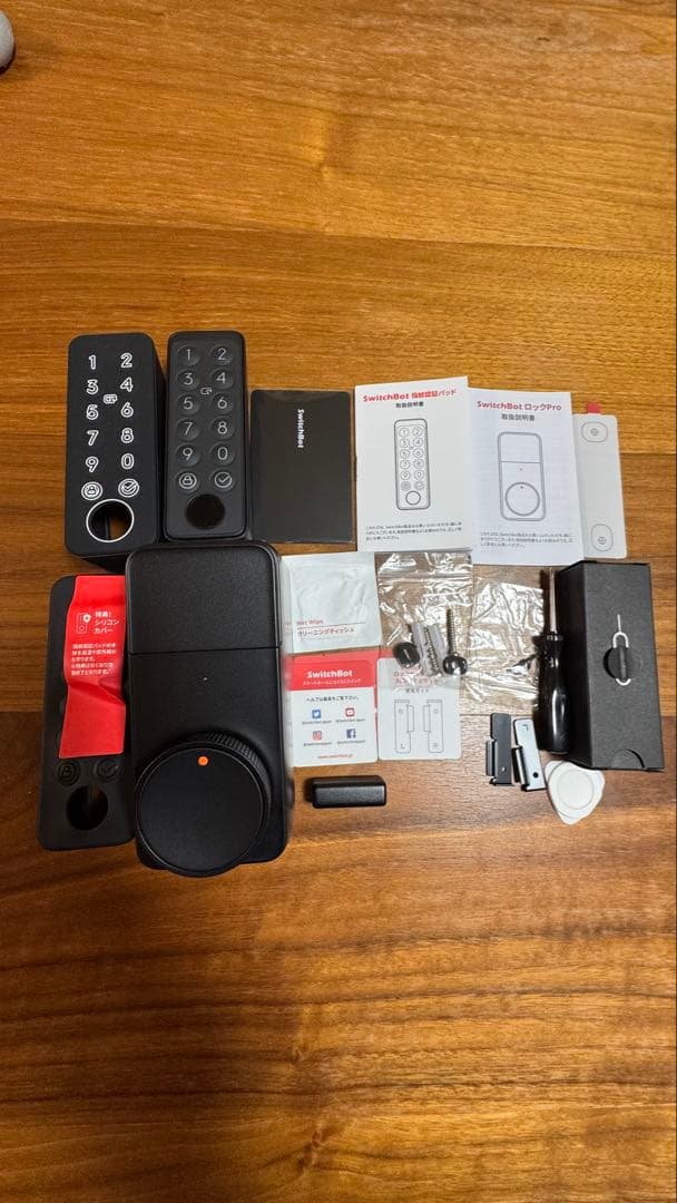 スイッチボットロックプロ　指紋認証パッドセット