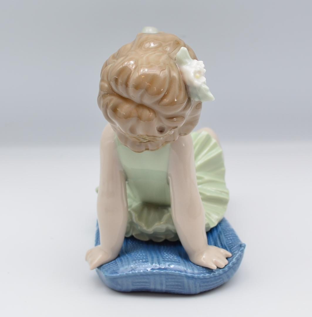 幼いバレリーナ　２体セット　★リヤドロ　スペイン　光沢仕上げ　ヴィンテージ