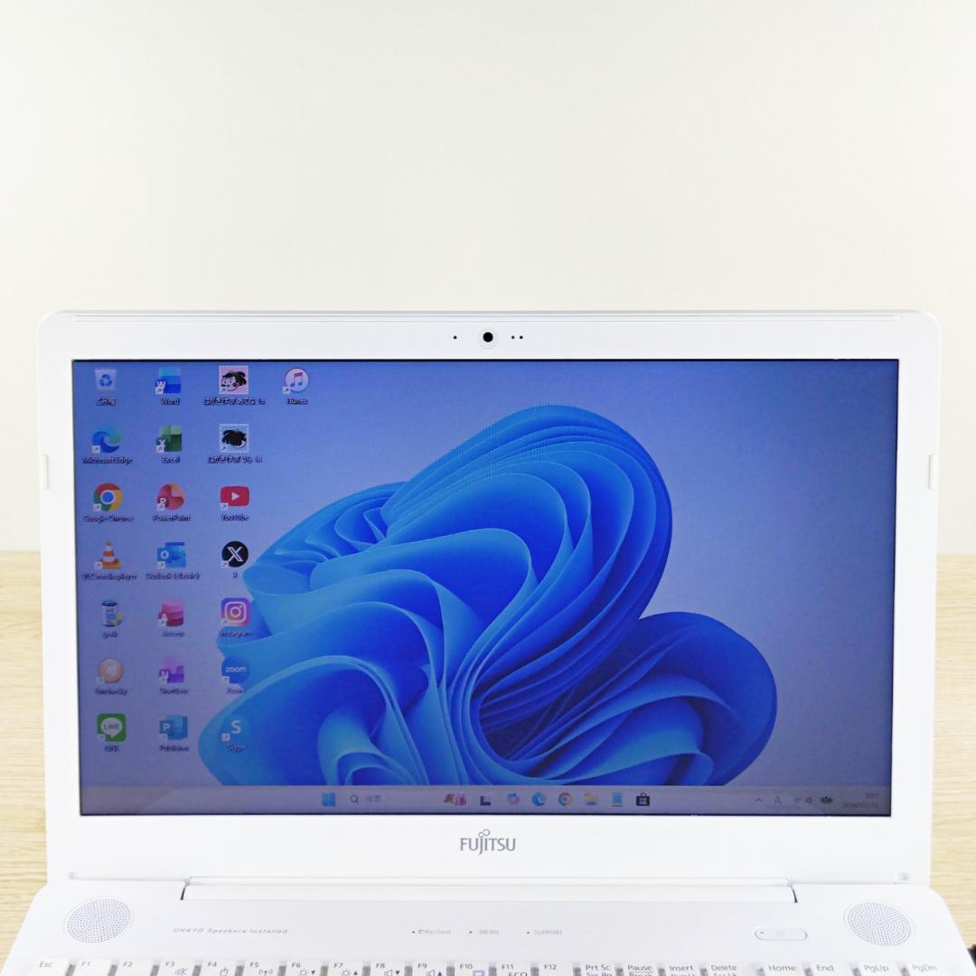 特大1TB！ Corei7 Win11 富士通ノートパソコン PC カメラ付き