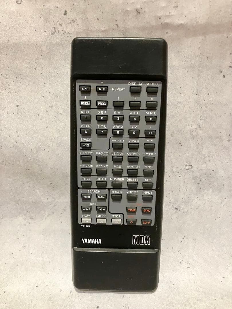 【動作確認済】YAMAHA MDX-793 MDプレイヤー リモコンあり