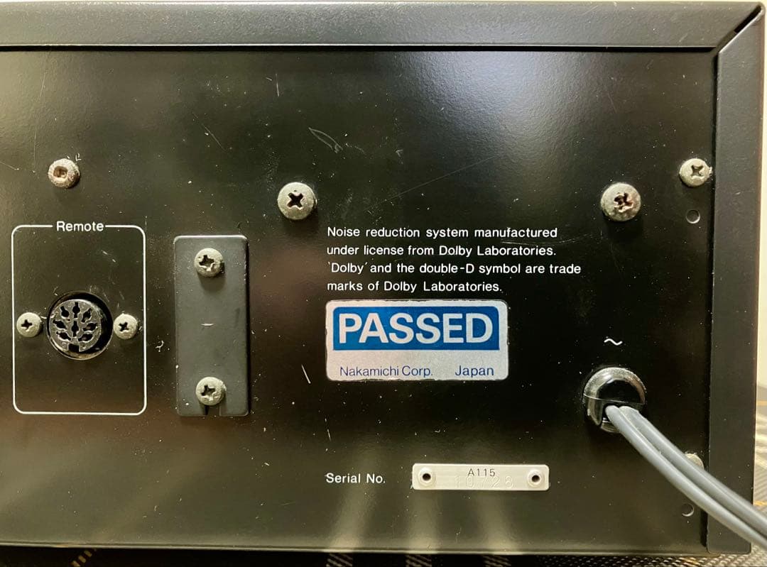 Nakamichi 670ZX カセットデッキ動作品