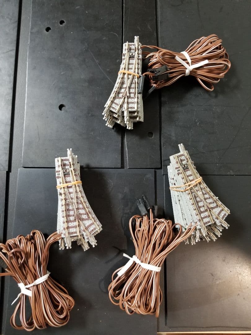 月*読様 Nゲージ　パワーユニット+ボックス+ポイント+レール+フィーダーのセッ